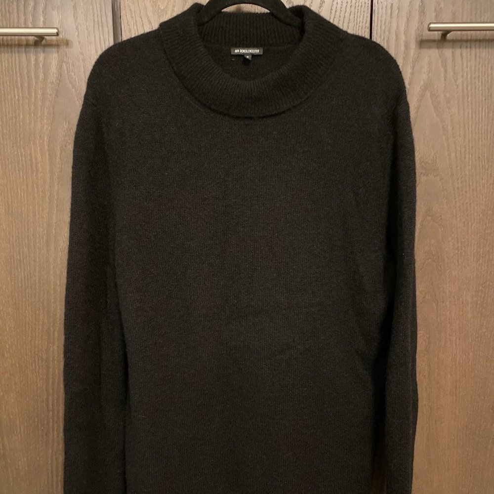 Ann Demuelemeester Black Wool Blend Sweater Size S